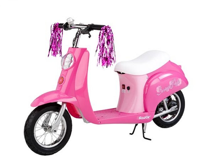 Razor Pocket Mod Euro Girls Electric Scooter Sweet Pea