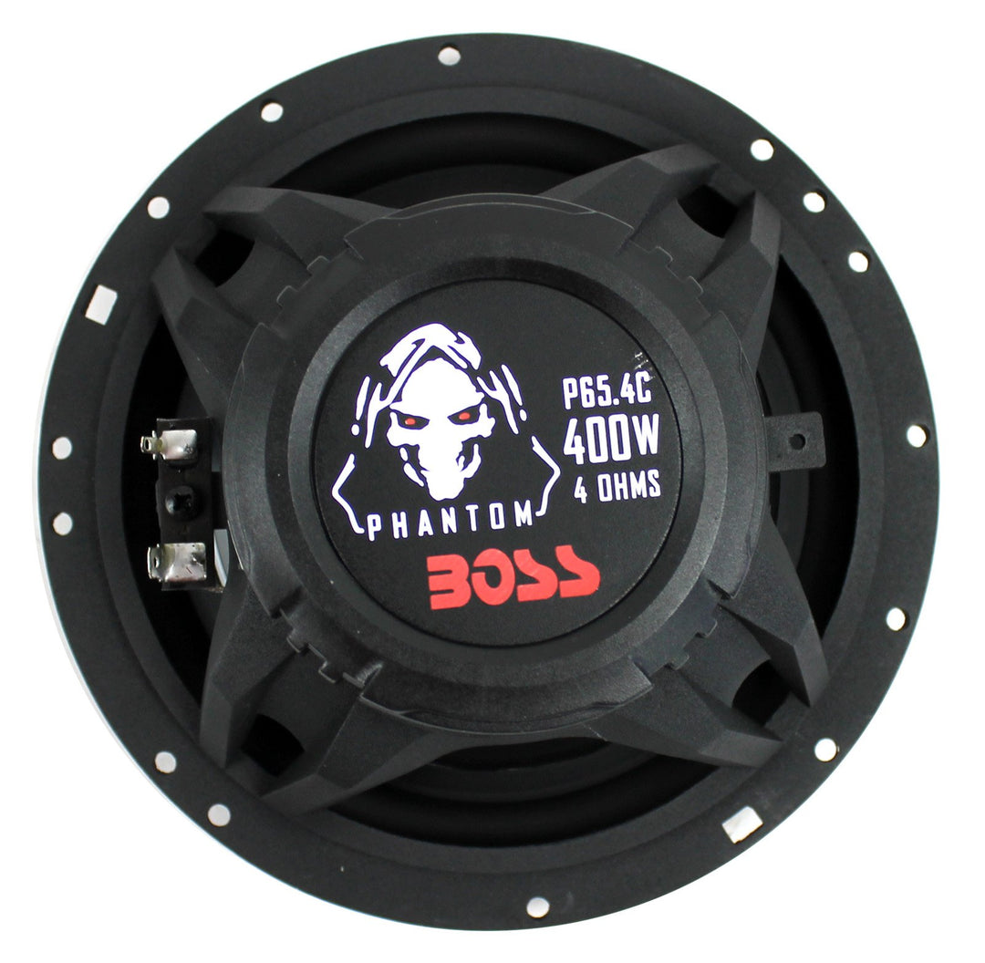 2) NEW BOSS AUDIO 6.5" 4-Way 400W Car Coaxial Speakers Stereo (Refurbished)