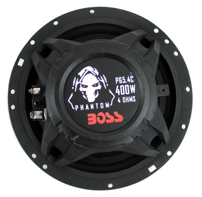 2) NEW BOSS AUDIO 6.5" 4-Way 400W Car Coaxial Speakers Stereo (Refurbished) - VMInnovations