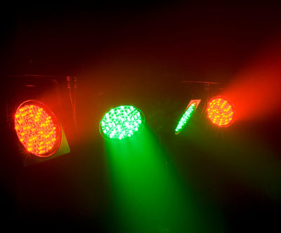 CHAUVET 4 BAR LED Stage Light System w/ Case, Foot Switch & Tripod (Refurbished)