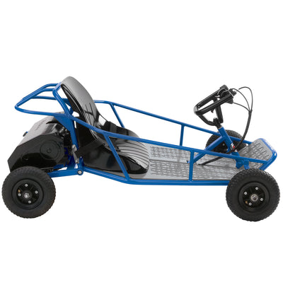 Razor Blue Kids Single Rider Electric Car Go Kart Dune Buggy & Red Dune Buggy