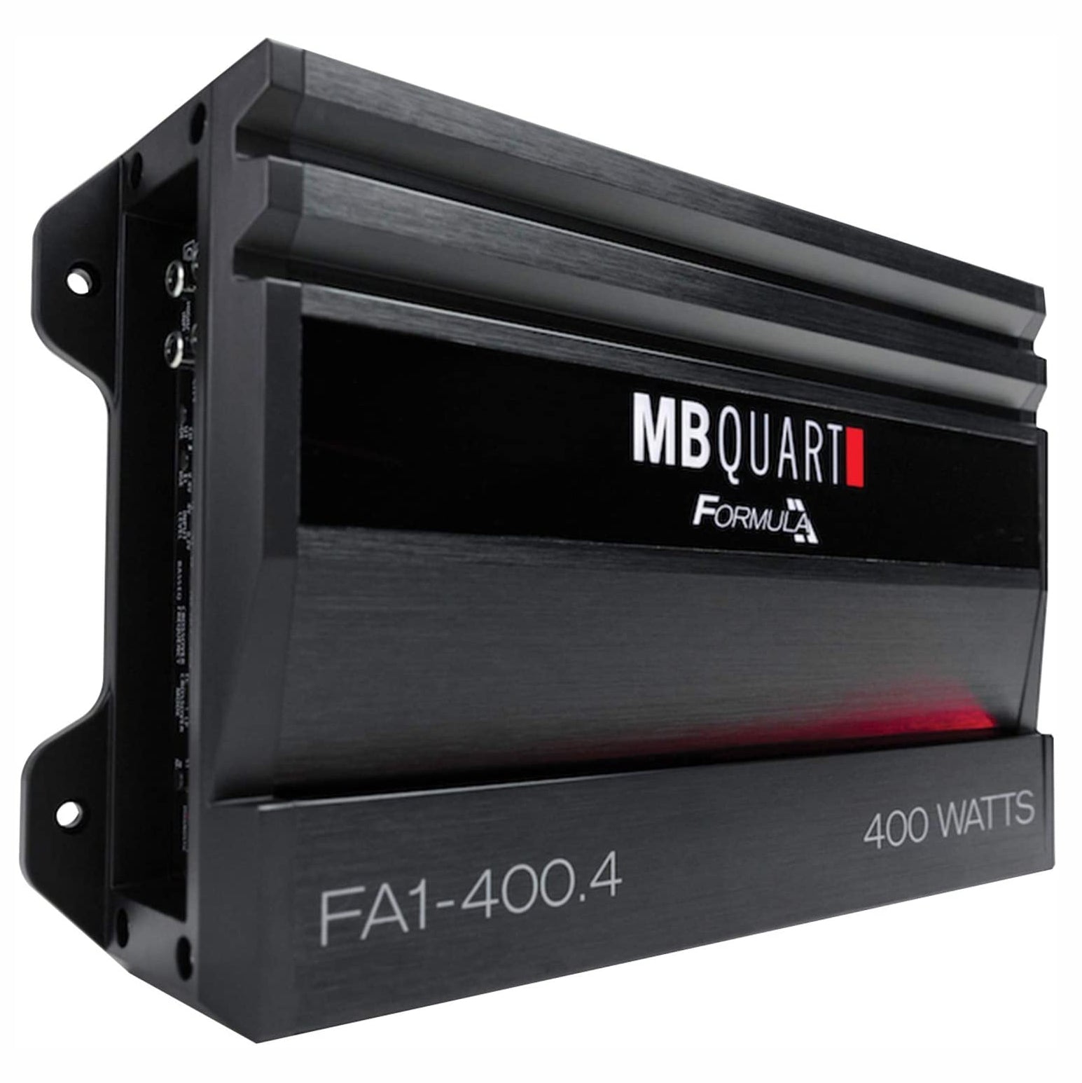 MB Quart  Formula Class AB 4 Channel 400W Car Audio Amplifier, Black (Used)