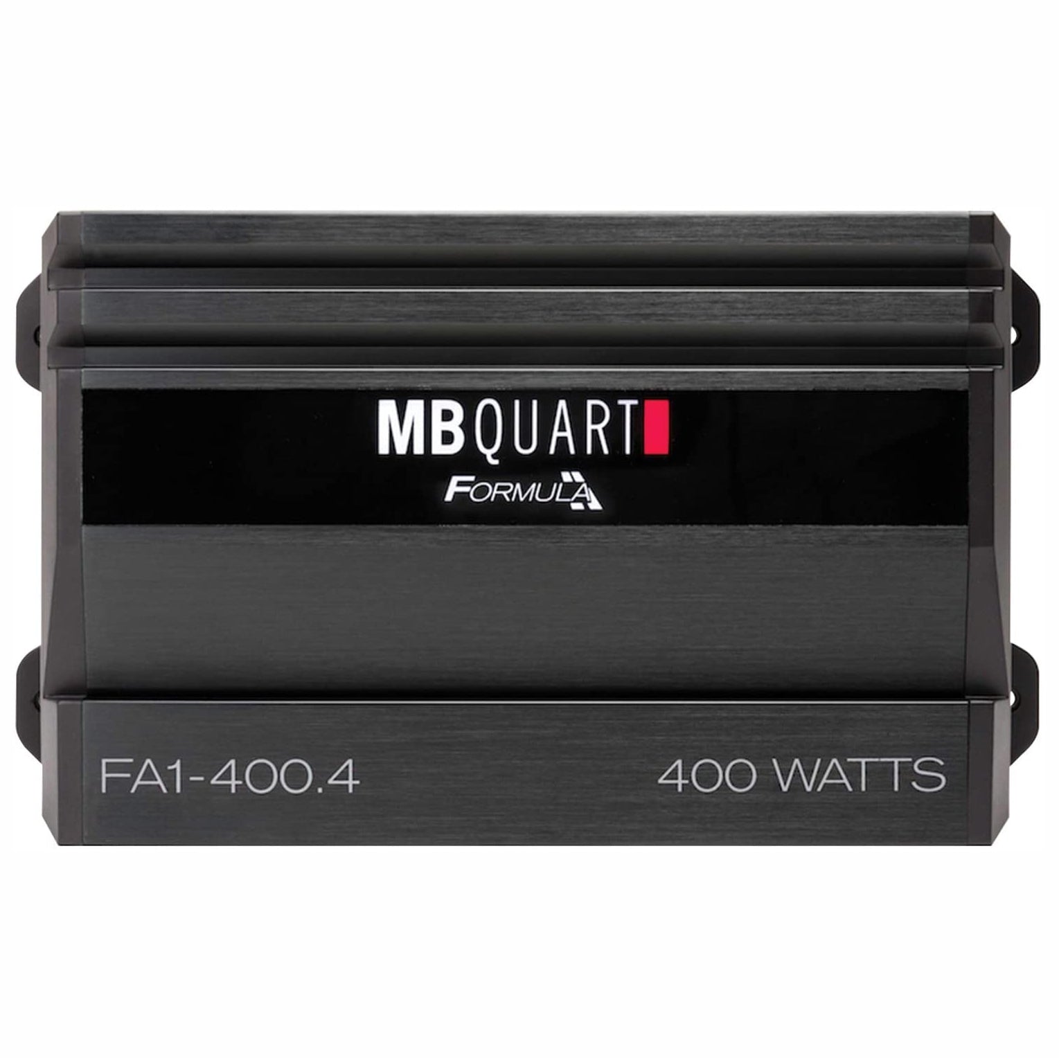 MB Quart  Formula Class AB 4 Channel 400W Car Audio Amplifier, Black (Used)