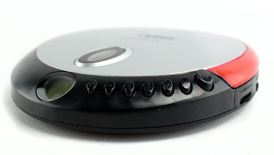 Naxa NX-319 Portable CD Player w/Earbuds Red NPC-319