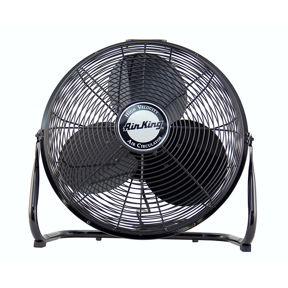 Air King 3 Speed 1/20 HP 120 Volt 14 Inch Enclosed Pivoting Floor Fan (Open Box)