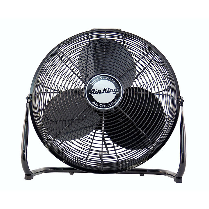 Air King 3 Speed 1/20 HP 120 Volt 14 Inch Enclosed Pivoting Floor Fan (Open Box)