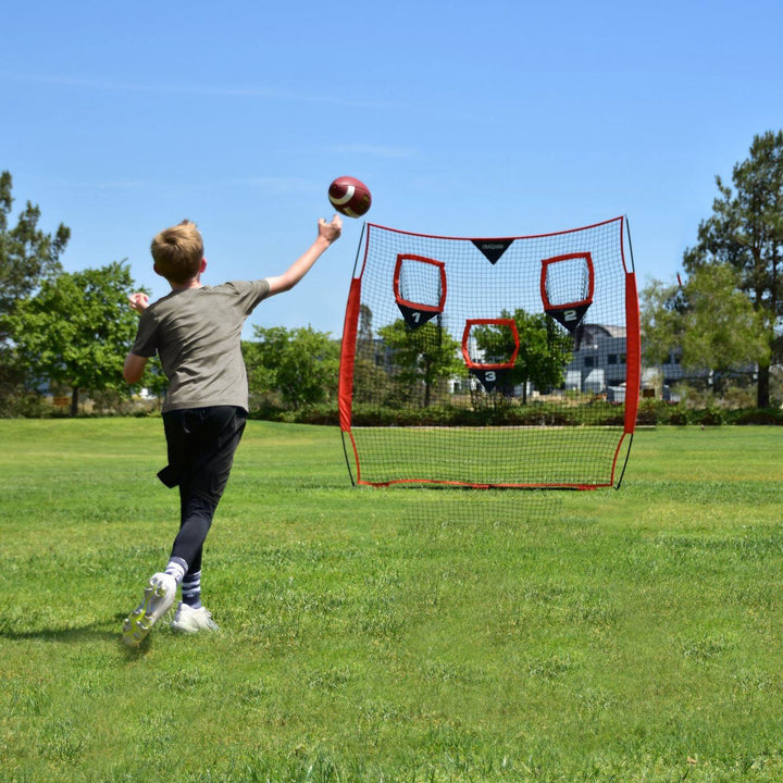 GoSports Quarterback 8 X 8 Football Training Net with 3 Target Pockets(Open Box)