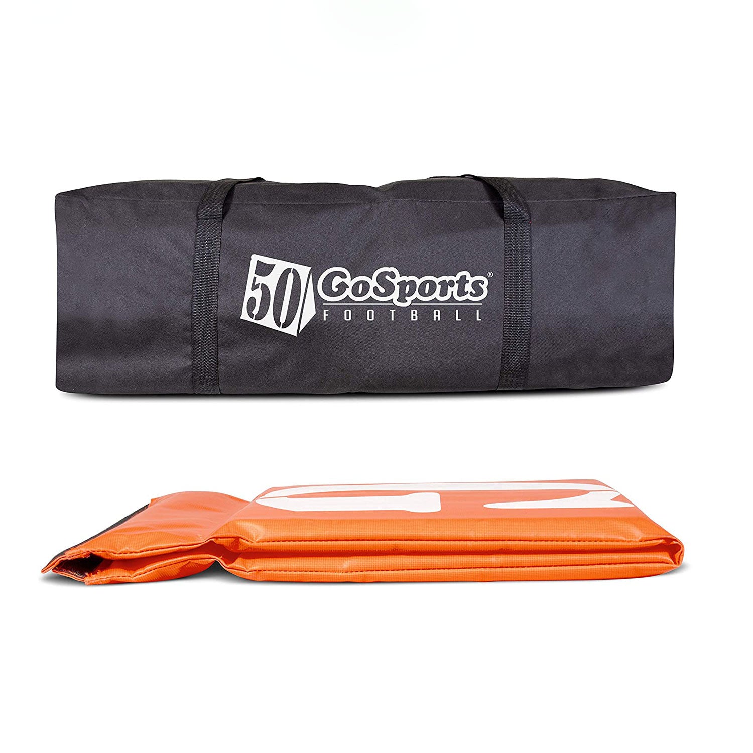 GoSports Football Field Yard Line Number Markers, Set of 11, Orange (Open Box) - VMInnovations