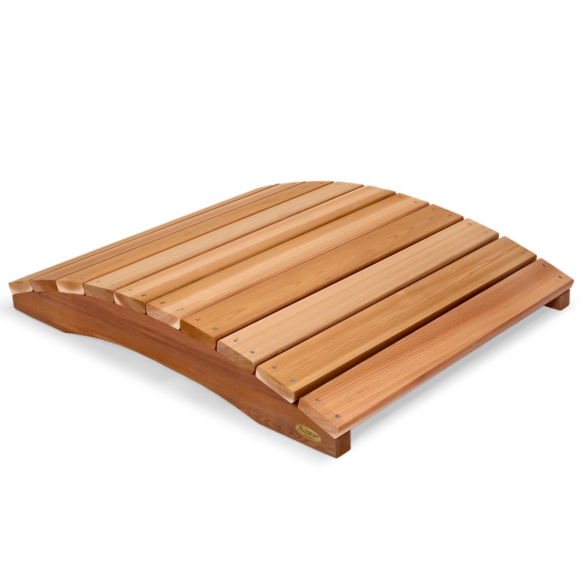 All Things Cedar 3 Foot Bridge, Red Western Cedar, 36 x 36 x 7 Inches (Open Box) - VMInnovations