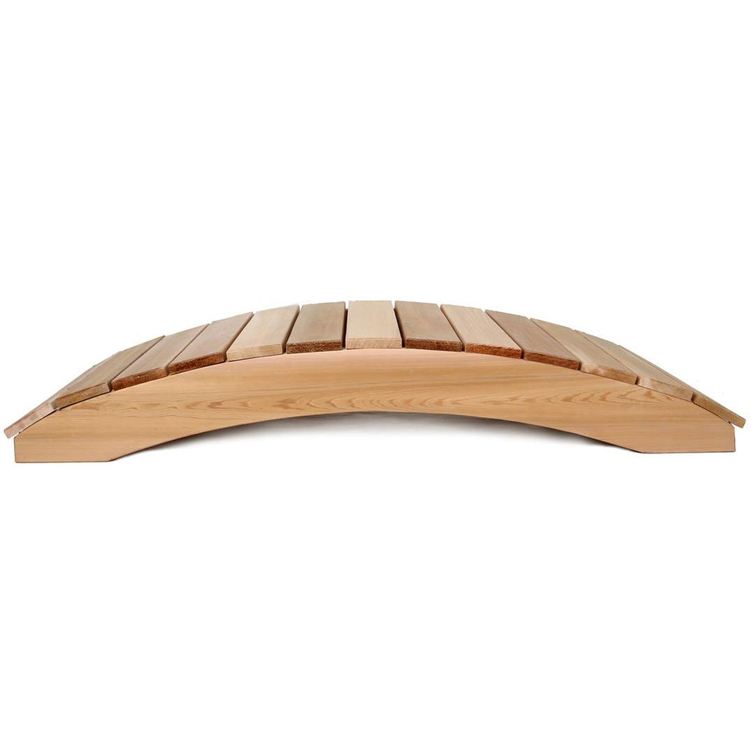 All Things Cedar 4 Foot Bridge, Red Western Cedar, 47 x 36 x 7 Inches (Open Box)