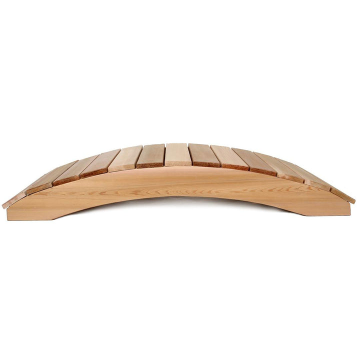 All Things Cedar 4 Foot Bridge, Red Western Cedar, 47 x 36 x 7 Inches (Open Box)