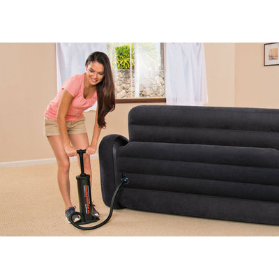 DC Car Pump (2 Pack) Bundled w/ Inflatable Queen Pull Out couch (2 Pack)