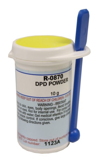Taylor Swimming Pool 10 Gram DPD Powder & Water Test Kit 2 Oz Refill Bottle