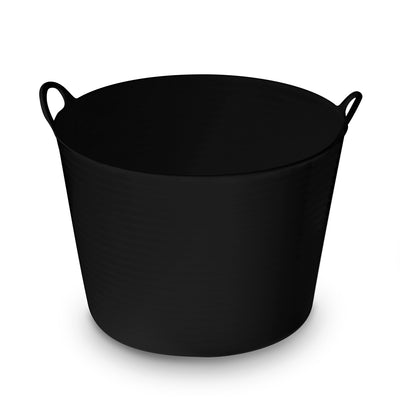 Ezy Storage Flexi 27 Qt Round Plastic Flexible Multi Use Storage Tub