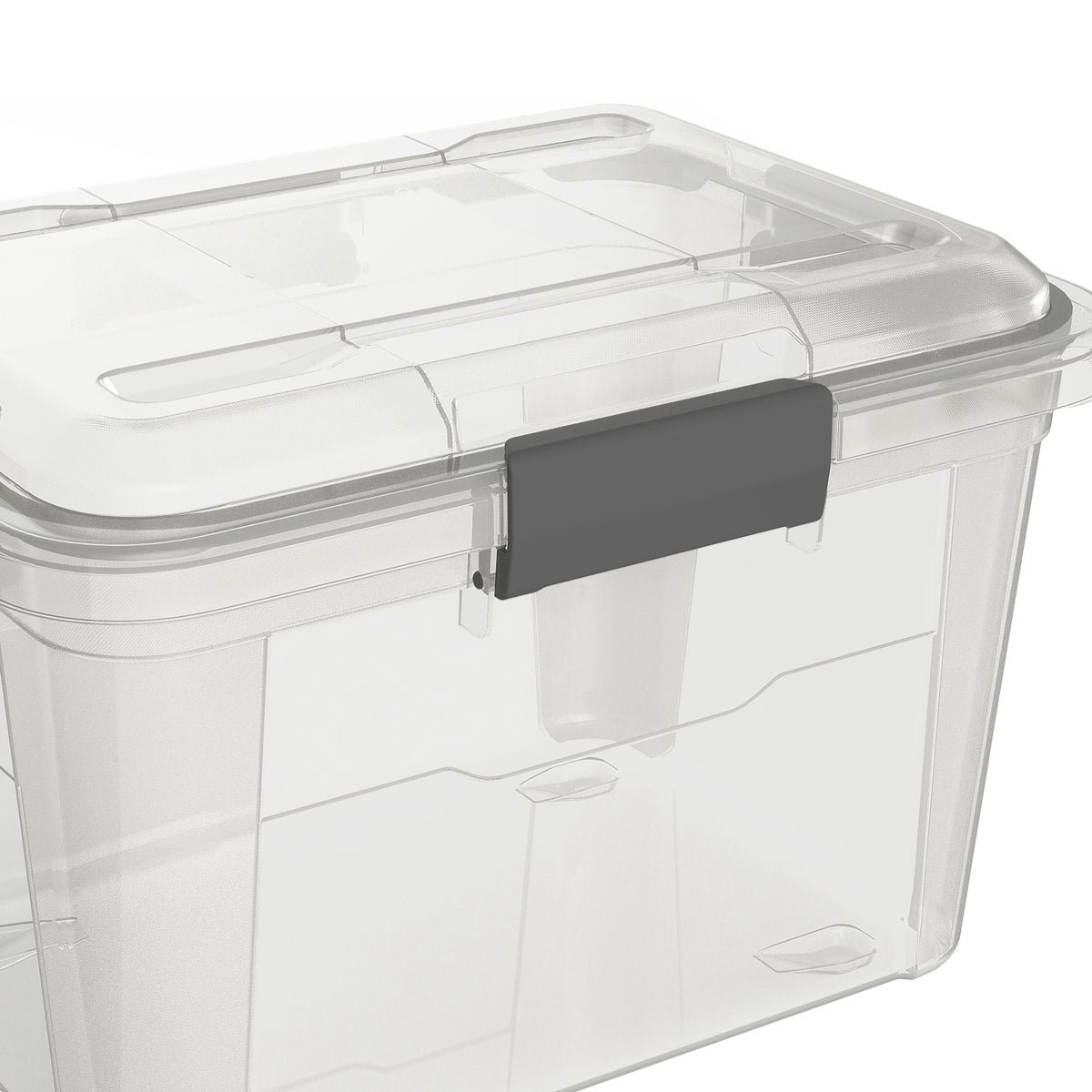 Ezy Storage Weather Proof IP65 5 Gallon Plastic Storage Container w/Lid (6 Pack) - VMInnovations