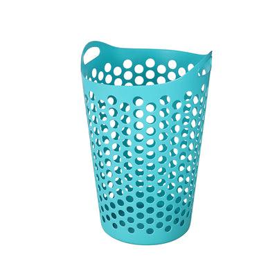 Ezy Storage Flexi 15 Gallon Plastic Flex Laundry Basket Clothes Hamper (12 Pack)