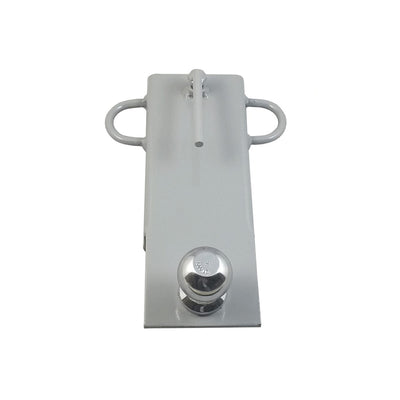 Field Tuff 4" Ball Mount Hitch Adapter for Forklift and Tractor Forks (Open Box) - VMInnovations