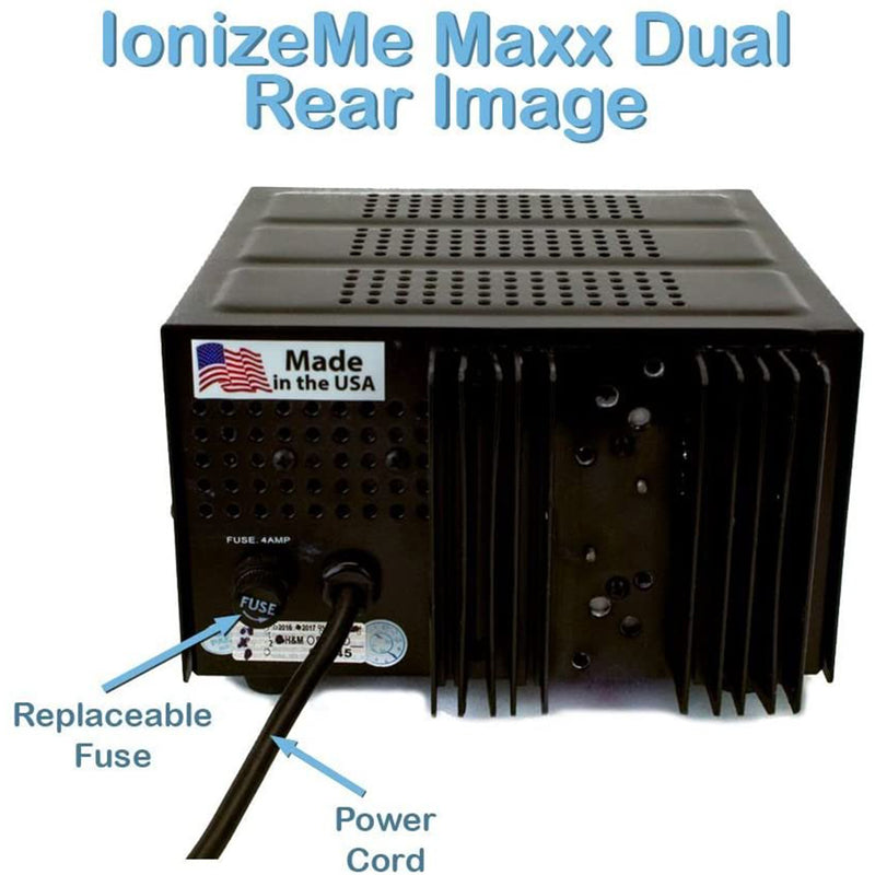 HEALTHandMED IonizeMe Maxx Dual Ionic Detox Foot Bath Elite Spa System, Starter