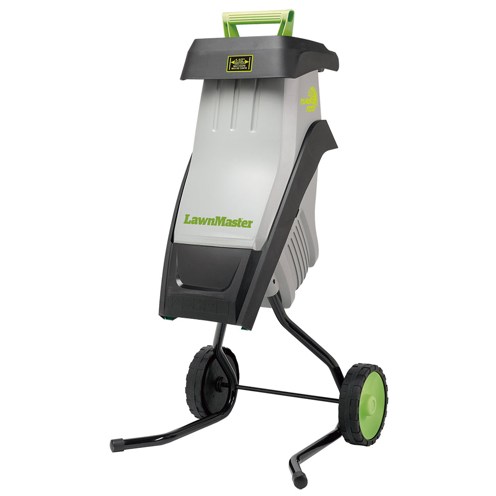 Lawnmaster FD1501 1.5" 15 Amp Electric Wood Wheeled Branch Chipper Shredder