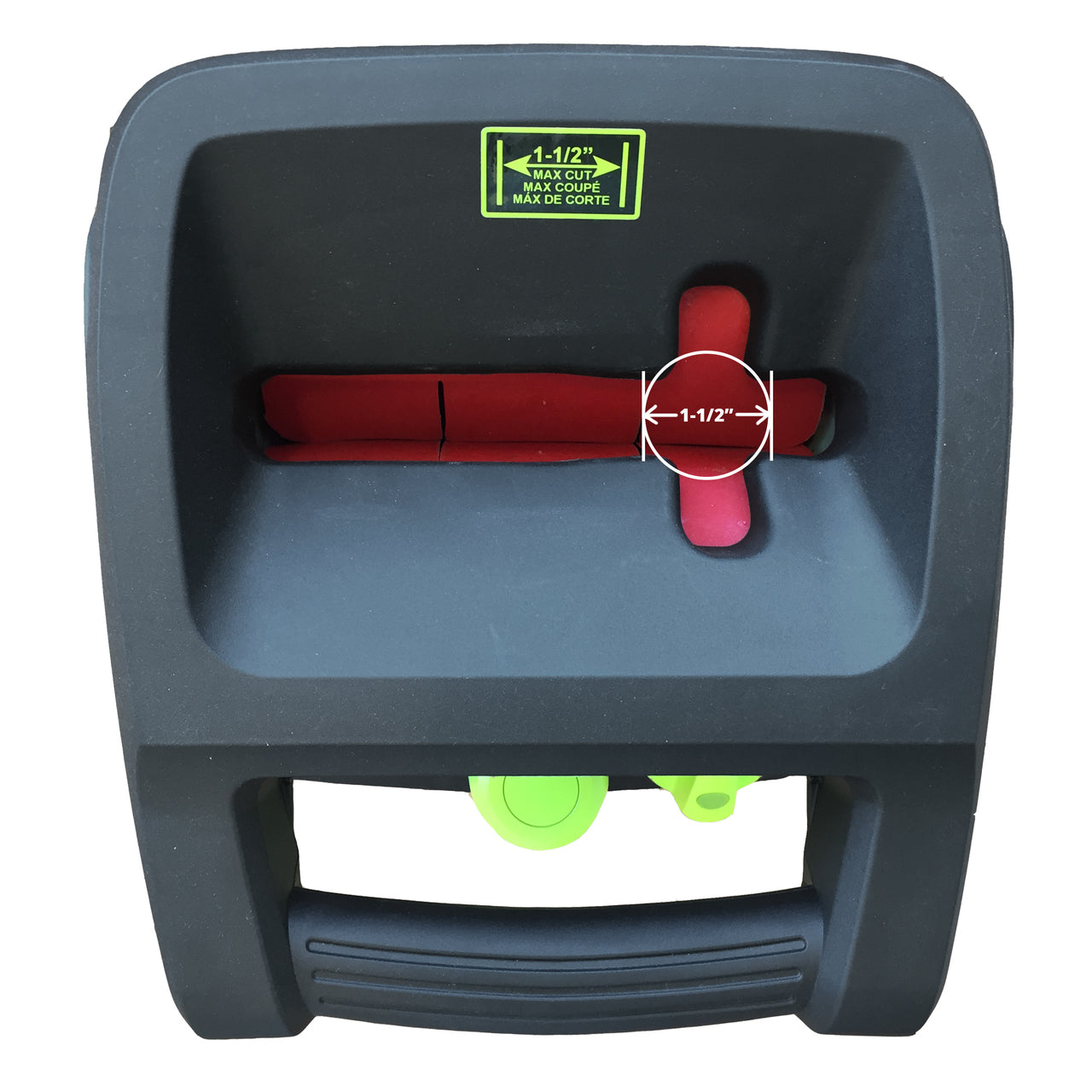 Lawnmaster FD1501 1.5" 15 Amp Electric Wood Wheeled Branch Chipper Shredder
