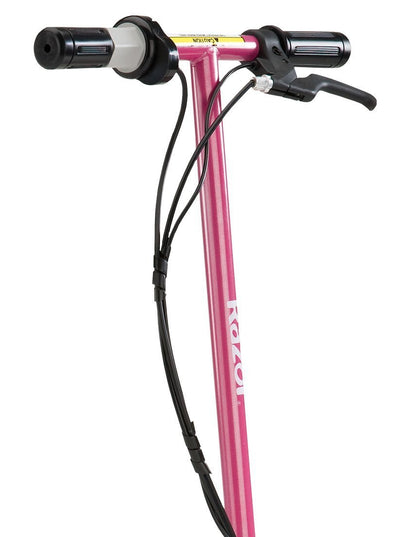 Razor E100 Kid Ride On 24V Motorized Electric Power Scooters, Sweet Pea & Pink