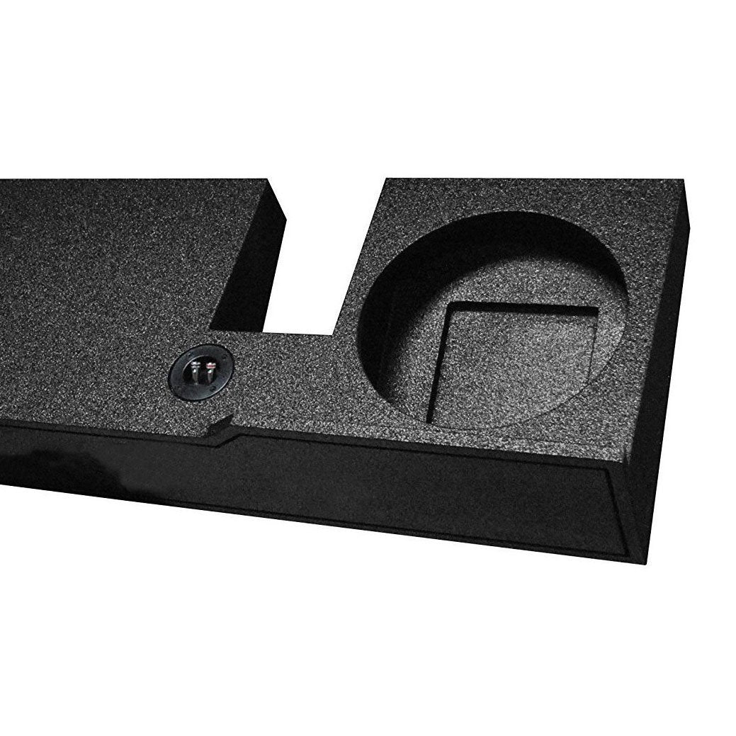QPower 2 Hole 10 Inch Subwoofer Box and Rockford Fosgate R2D2 Subwoofer (2 Pack) - VMInnovations