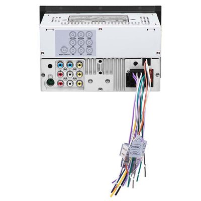 Boss Audio 320W Double DIN In-Dash Car Receiver and KIT10 Car Audio Wiring Kit