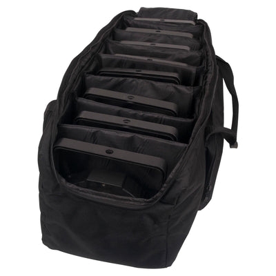ADJ Padded Gig AccuCase for Slim LED Mega Par Profile Light, F8 Par Bag (4 Pack)