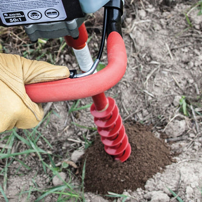 Earthquake 3-Inch Fishtail Point Earth Auger Bit & Earthquake 2-Inch Auger Bit
