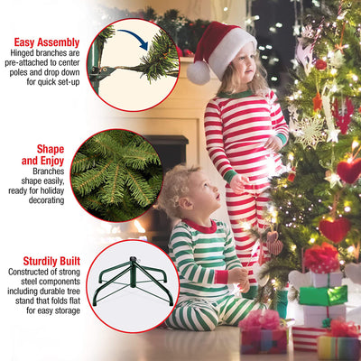 National Tree Company Nordic Spruce 9' Prelit Artificial Christmas Tree (Used) - VMInnovations