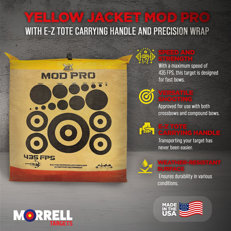 Morrell Yellow Jacket MOD Pro with E-Z Tote Carrying Handle and Precision Wrap