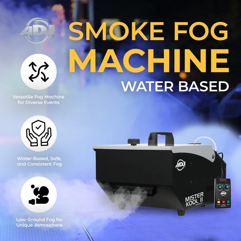 American DJ Mister Kool II Wired Remote Water Based Smoke Fog Machine (Used)