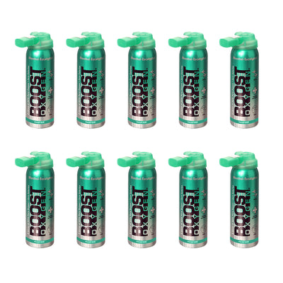 Boost Oxygen Menthol Eucalyptus Portable Oxygen Pocket Size (10 pack)