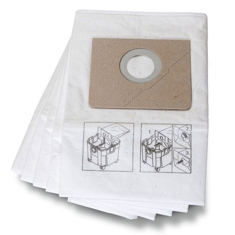 Fein Turbo I Series Wet/Dry Shop Vacuum Fleece Filter Bag (5 Pack) (Open Box)