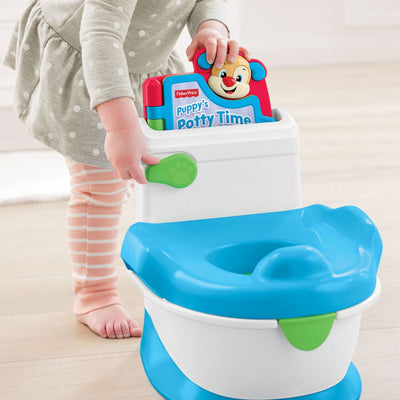 Fisher-Price FFN36 Laugh And Learn Potty Training Chair Learn With Puppy Potty