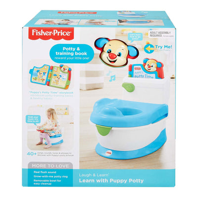 Fisher-Price FFN36 Laugh And Learn Potty Training Chair Learn With Puppy Potty