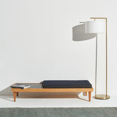 Brightech Montage Modern Floor Smart Lamp with LED Light, Antique Brass (Used)