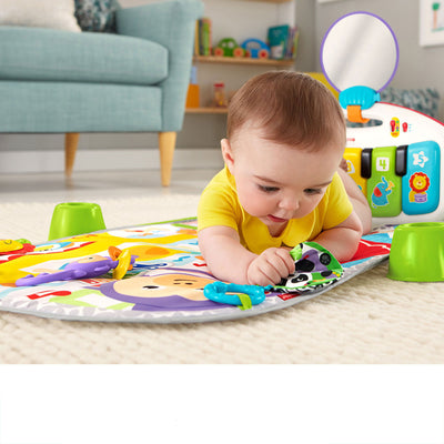 Fisher-Price FGG45 Deluxe Kick and Play Piano Gym Musical Development Playset