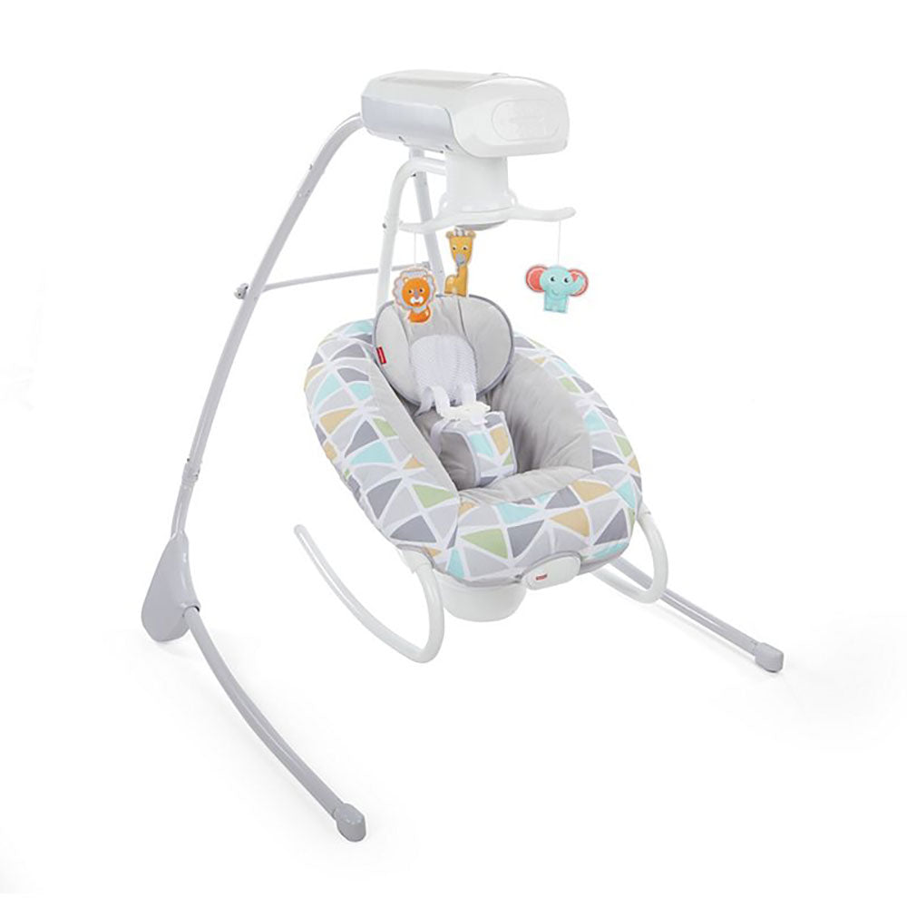 Fisher Price 2 In 1 Deluxe Baby Cradle N Swing Rocking Seat Rocker Chair Bouncer