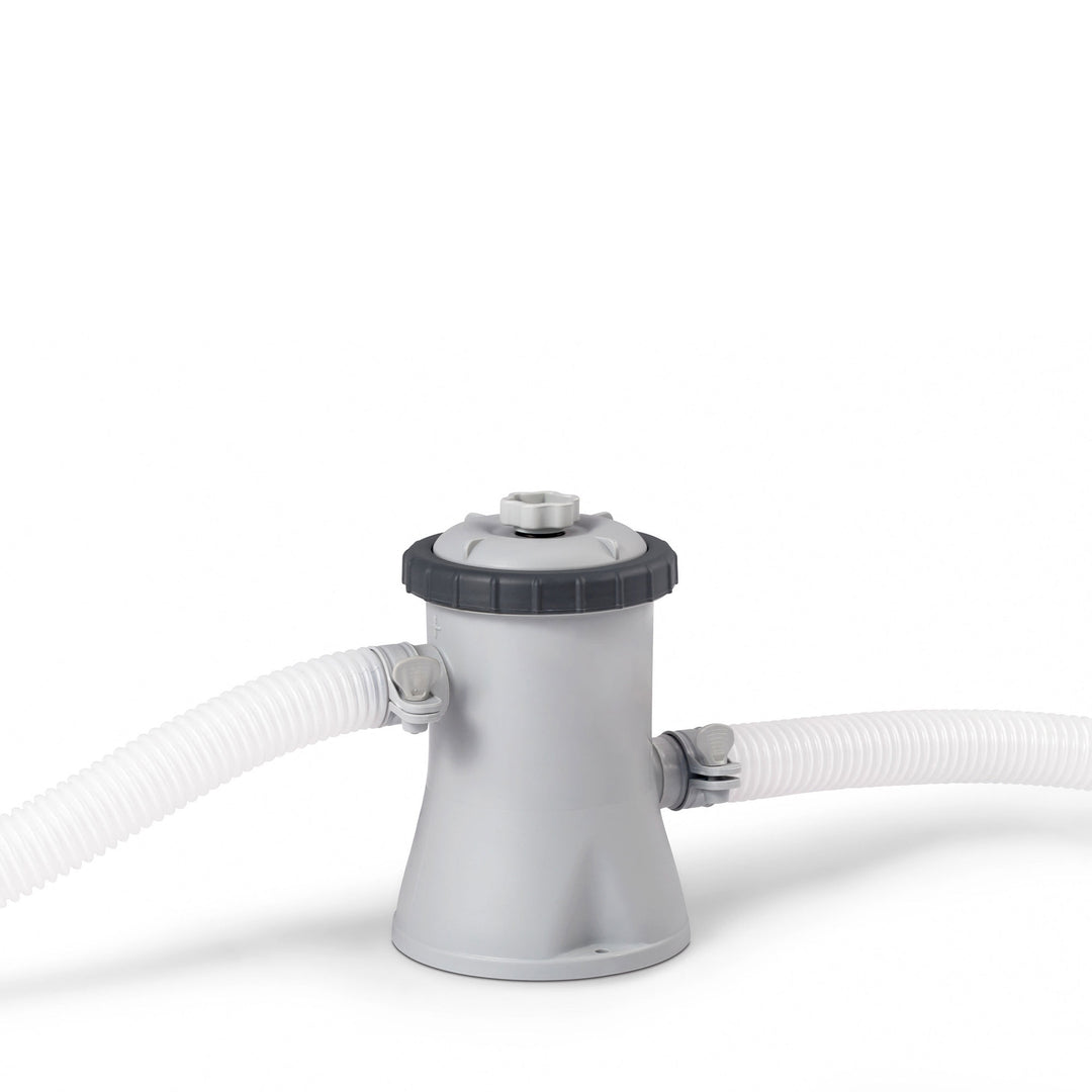 Intex 28207EH 10' x 30" Metal Frame Beachside Swimming Pool w/ Pump and Canopy