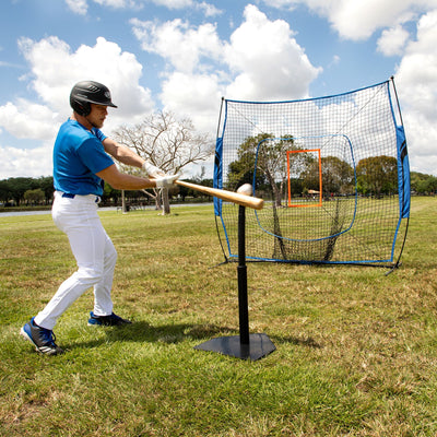 Training Equipment Baseball Pitching/Batting Net, Blue and Orange (Open Box)