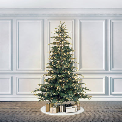 Puleo International 6.5 Foot Montclair Fir Artificial Prelit Christmas Tree