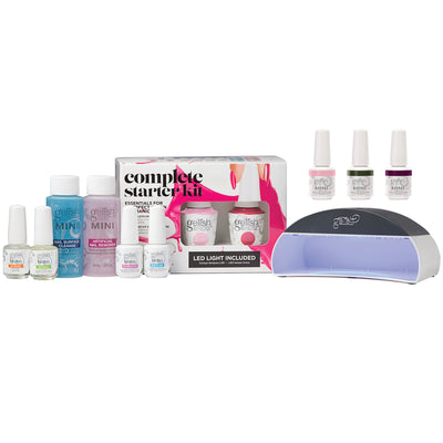 Gelish 2021 9mL Feel the Vibes Collection Gel Nail Polish & Complete Starter Kit
