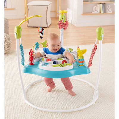 Fisher-Price Color Climbers Jumperoo Home Baby Toy Activity Entertaining Bouncer