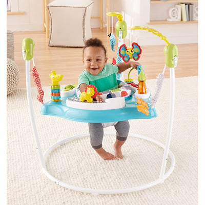 Fisher-Price Color Climbers Jumperoo Home Baby Toy Activity Entertaining Bouncer