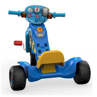 Fisher-Price Nickelodeon Paw Patrol Tough Trike Light Up Kid's Tricycle Ride On (Refurbished)