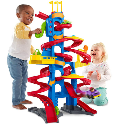 Fisher-Price Take Turns Skyway 3 Foot Tall Kid's Racer Toy Playset (Open Box)