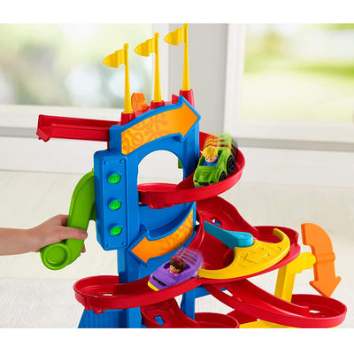 Fisher-Price Take Turns Skyway 3 Foot Tall Kid's Racer Toy Playset (Open Box)