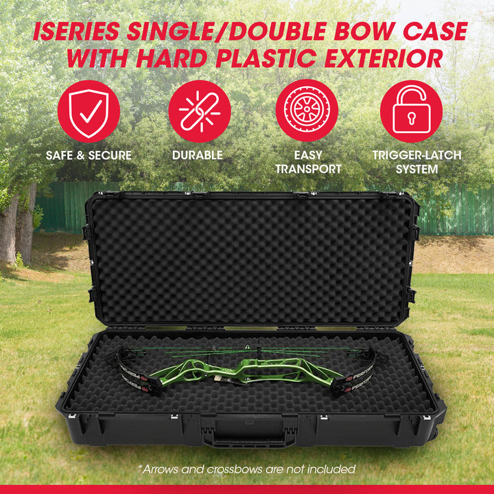 SKB Cases iSeries Single/Double Bow Case with Hard Plastic Exterior (Open Box)