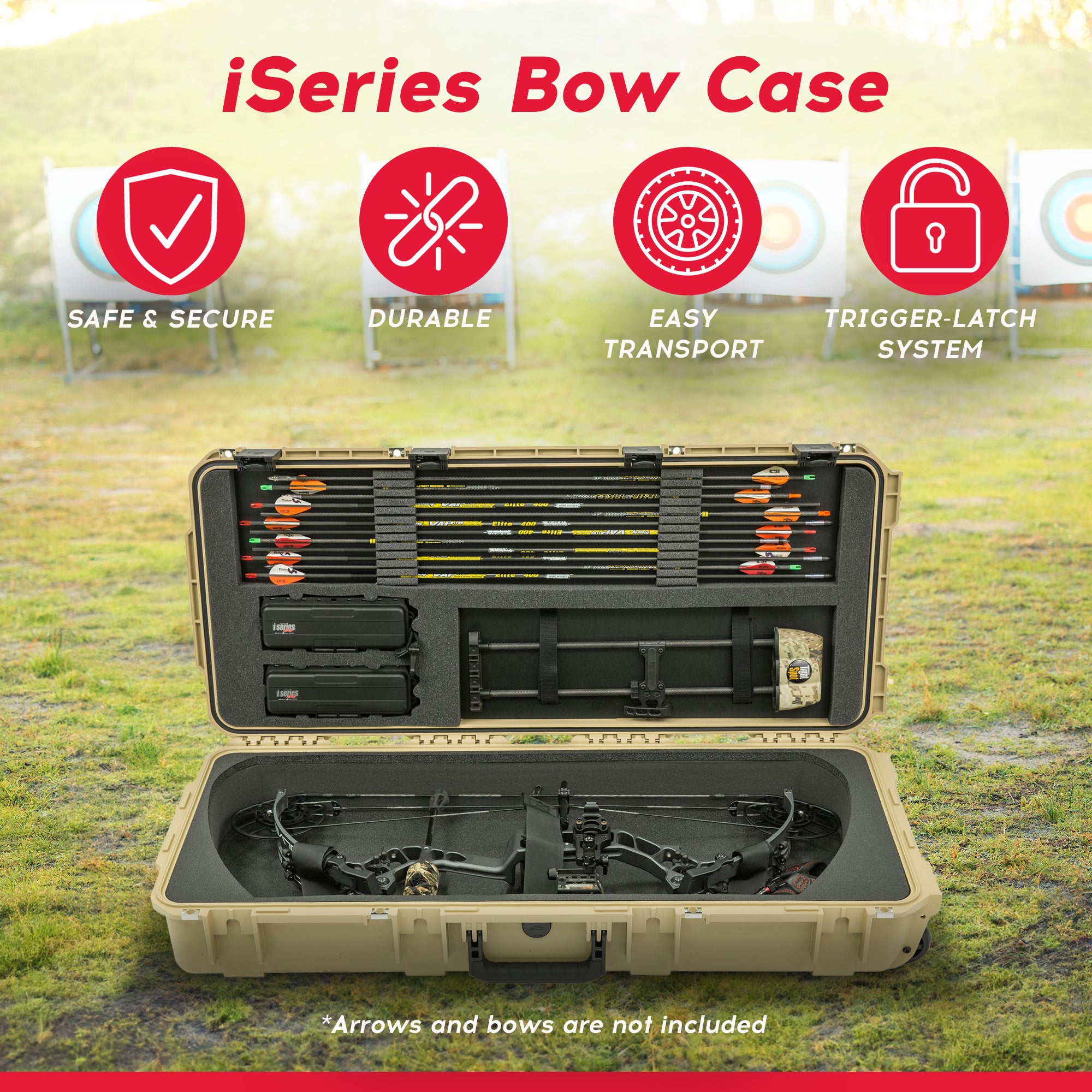 SKB Cases 34.5 Inch iSeries Mathews Small Parallel Limb Bow Case (Used) - VMInnovations